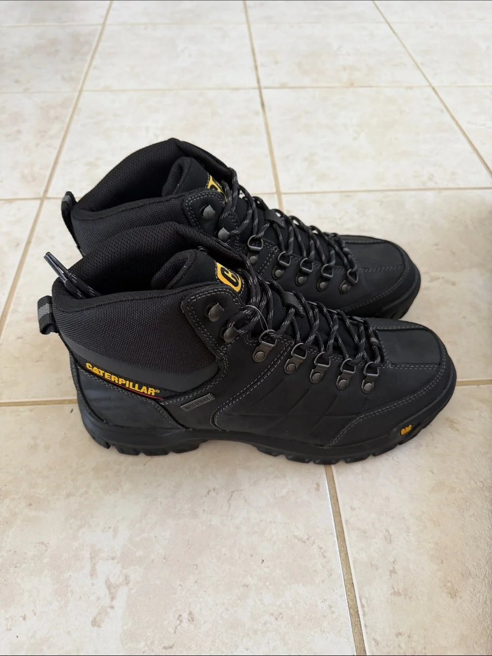 Caterpillar Black Work Boots